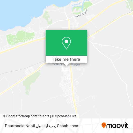 Pharmacie Nabil صيدلية نبيل map