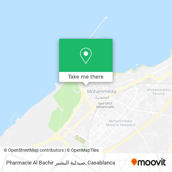 Pharmacie Al Bachir صيدلية البشير map