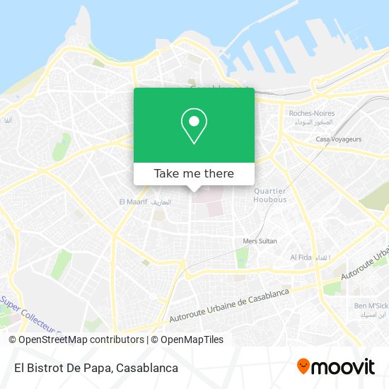 El Bistrot De Papa map