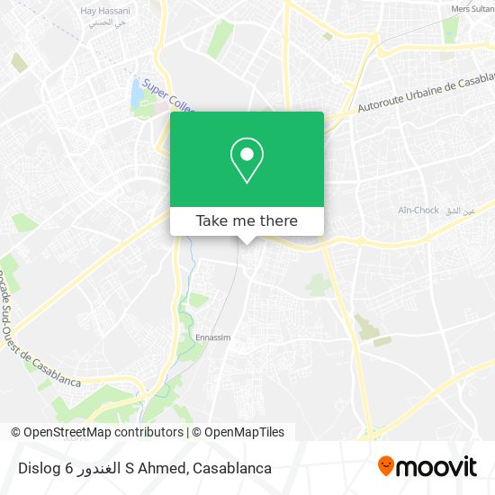 Dislog 6 الغندور S Ahmed map