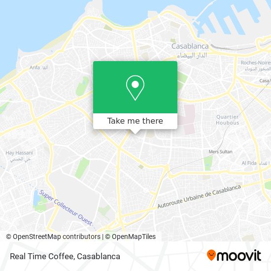 Real Time Coffee map
