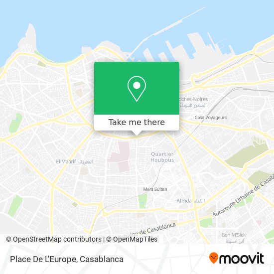 Place De L'Europe map