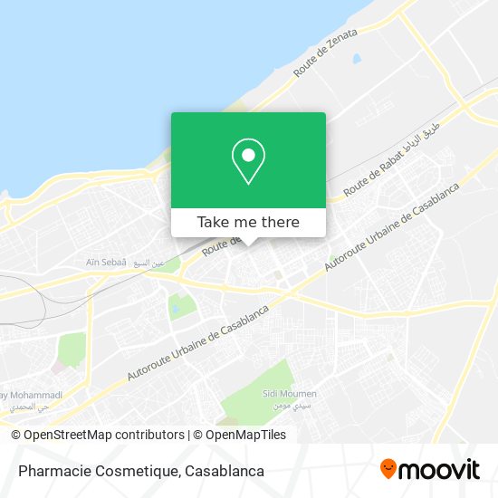 Pharmacie Cosmetique map
