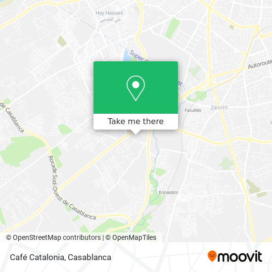 Café Catalonia map