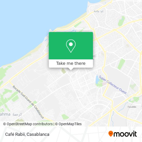 Café Rabii map