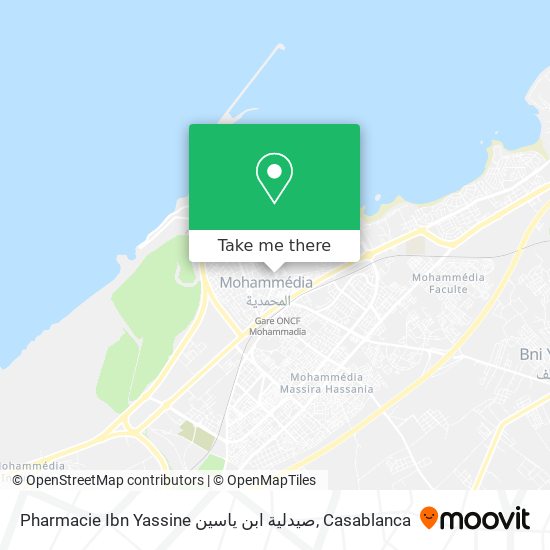 Pharmacie Ibn Yassine صيدلية ابن ياسين map