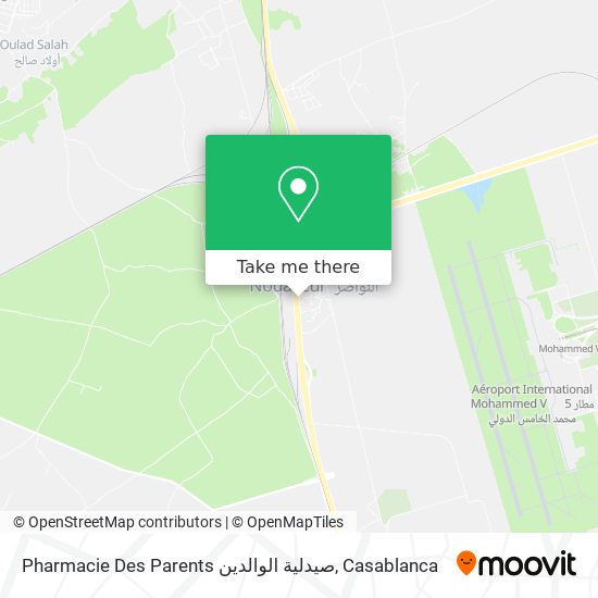 Pharmacie Des Parents صيدلية الوالدين map
