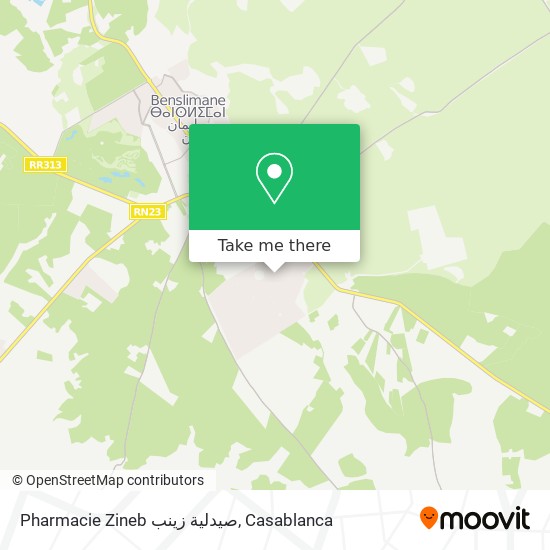 Pharmacie Zineb صيدلية زينب map