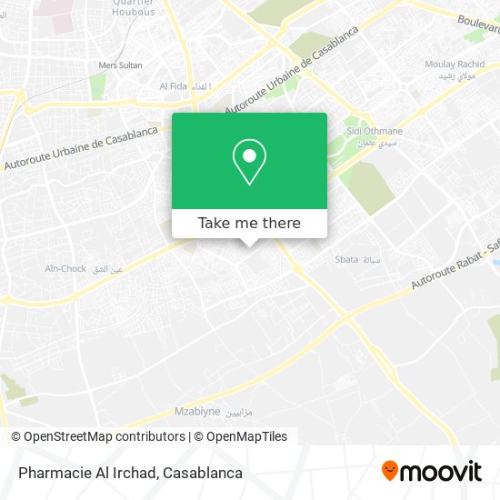 Pharmacie Al Irchad map