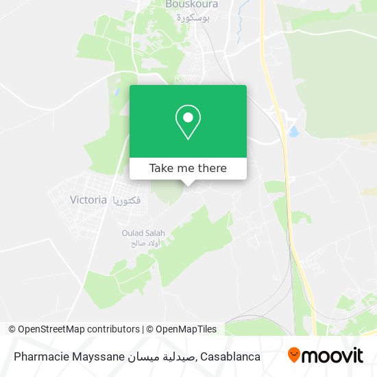 Pharmacie Mayssane صيدلية ميسان map