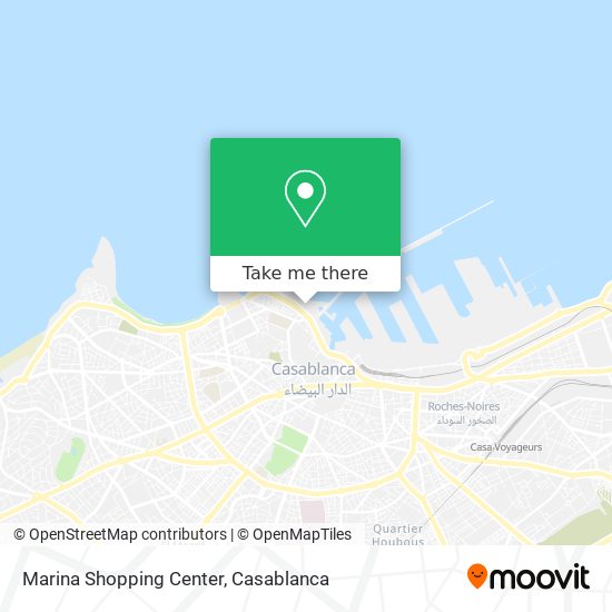 Marina Shopping Center map