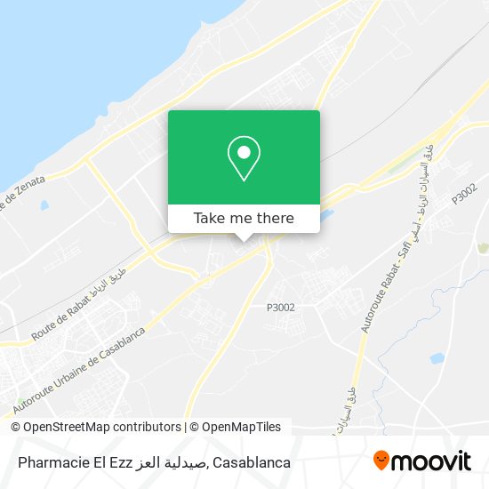 Pharmacie El Ezz صيدلية العز map