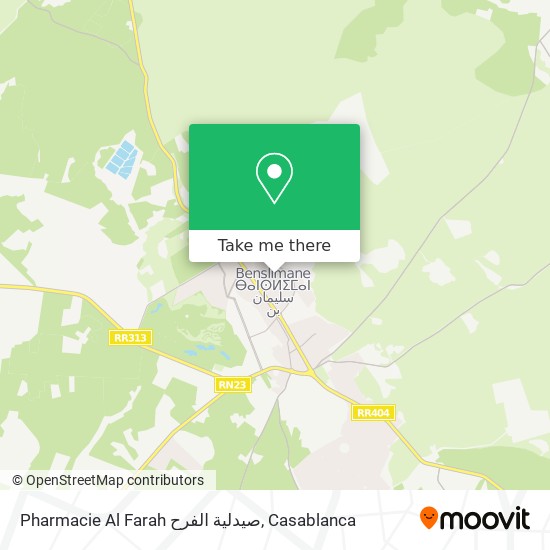 Pharmacie Al Farah صيدلية الفرح map