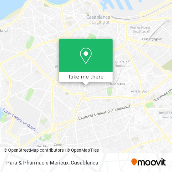 Para & Pharmacie Merieux map