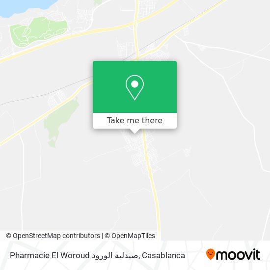 Pharmacie El Woroud صيدلية الورود plan