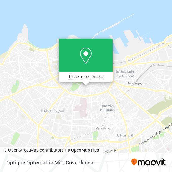 Optique Optemetrie Miri map