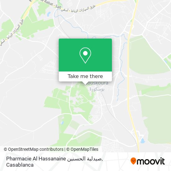 Pharmacie Al Hassanaine صيدلية الحسنين map