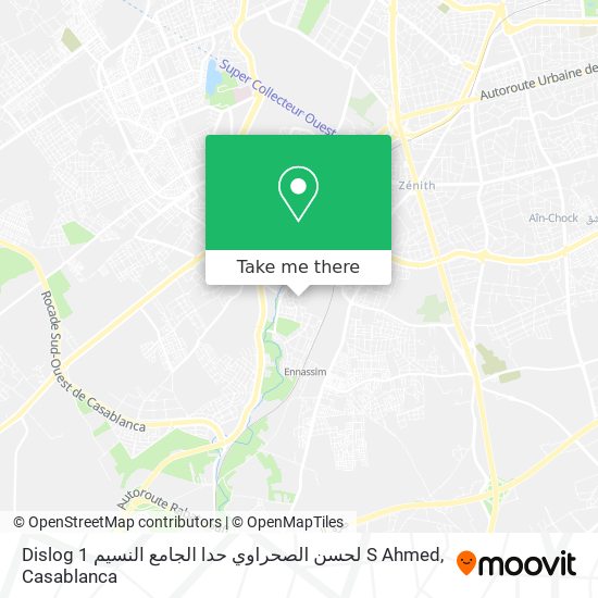 Dislog لحسن الصحراوي حدا الجامع النسيم 1 S Ahmed map