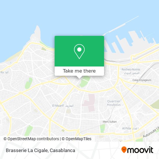 Brasserie La Cigale map