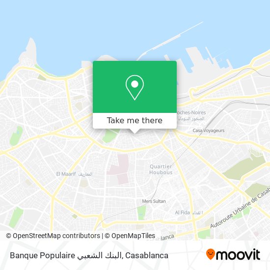 Banque Populaire البنك الشعبي map