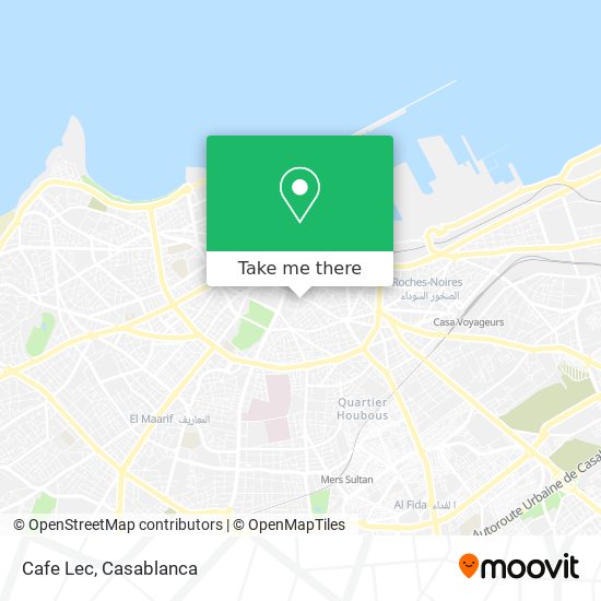 Cafe Lec map