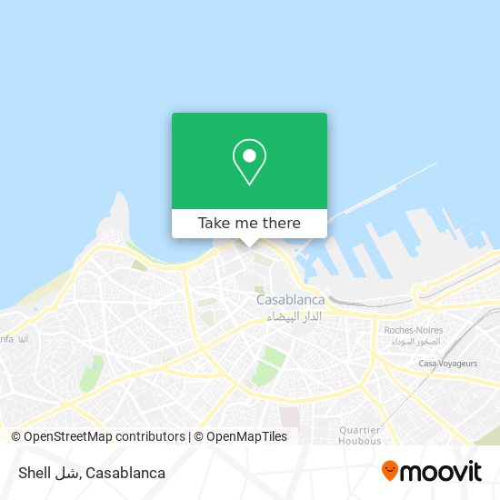 Shell شل map