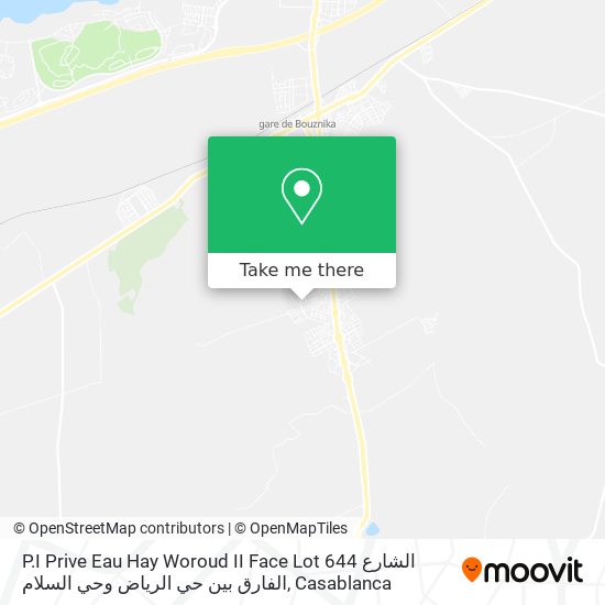 P.I Prive Eau Hay Woroud II Face Lot 644 الشارع الفارق بين حي الرياض وحي السلام map