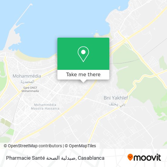 Pharmacie Santé صيدلية الصحة plan