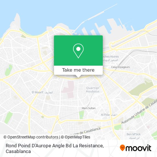 Rond Poind D'Aurope Angle Bd La Resistance map