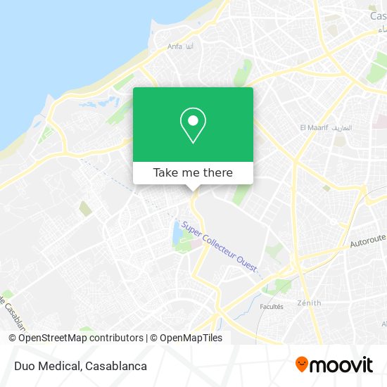 Duo Medical map