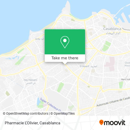 Pharmacie L'Olivier map