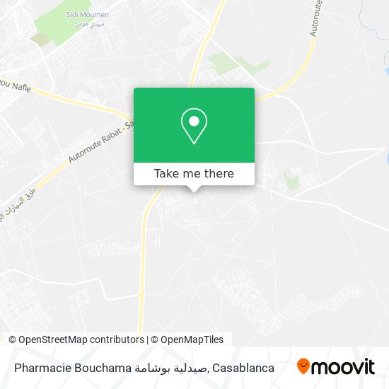 Pharmacie Bouchama صيدلية بوشامة map