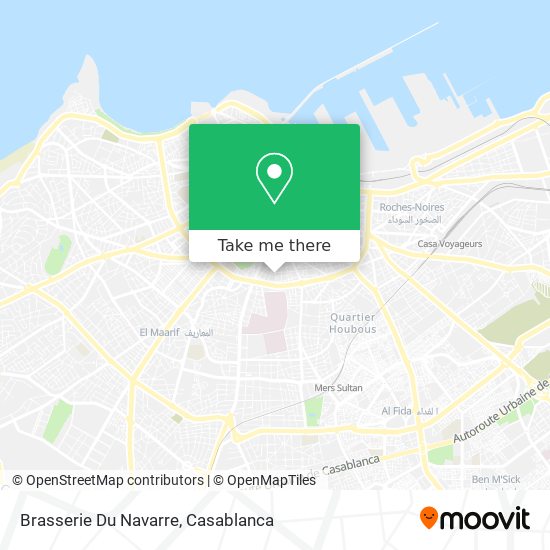 Brasserie Du Navarre map