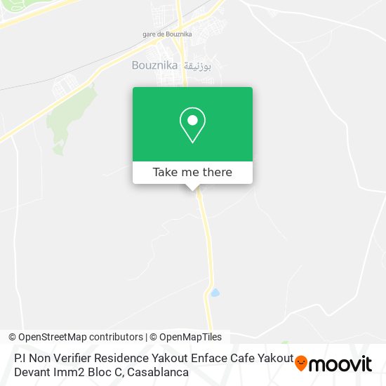P.I Non Verifier Residence Yakout Enface Cafe Yakout Devant Imm2 Bloc C map
