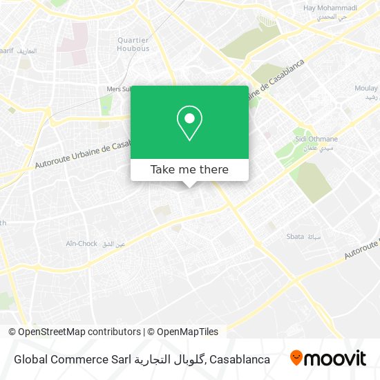 Global Commerce Sarl گلوبال التجارية map
