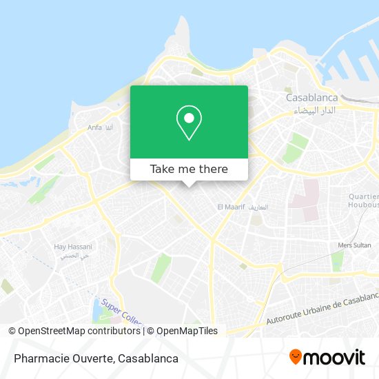 Pharmacie Ouverte map