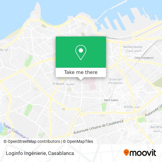 Loginfo Ingénierie map