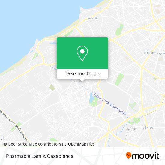 Pharmacie Lamiz map