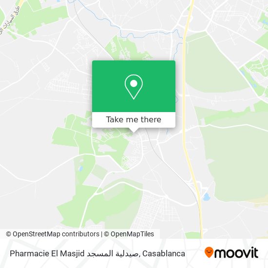 Pharmacie El Masjid صيدلية المسجد map