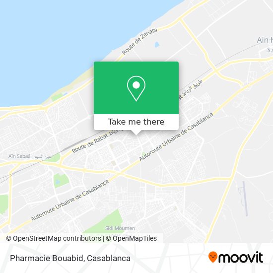 Pharmacie Bouabid plan