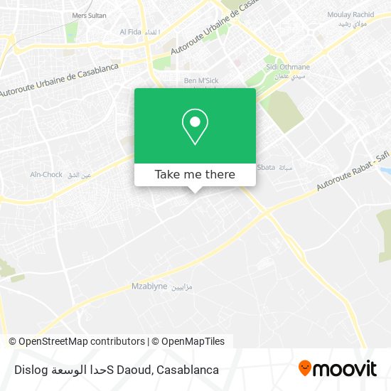 Dislog حدا الوسعةS Daoud map