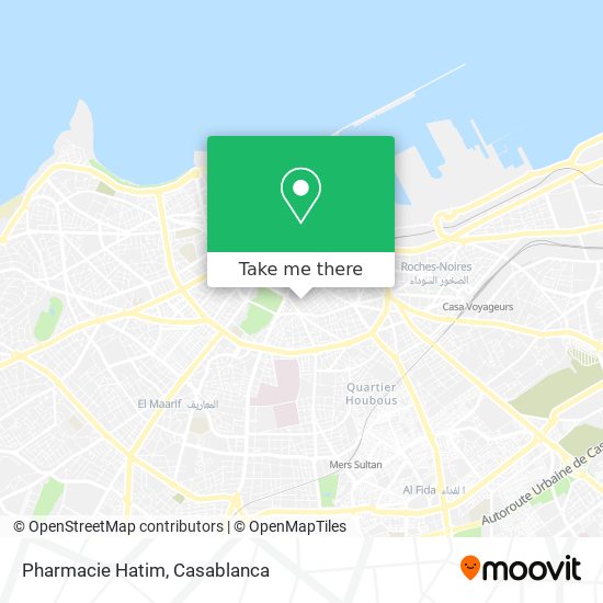 Pharmacie Hatim map