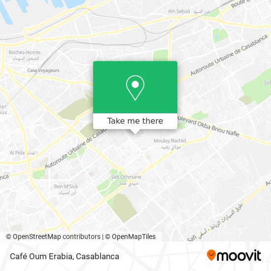 Café Oum Erabia map