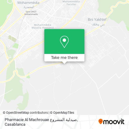 Pharmacie Al Machrouae صيدلية المشروع map