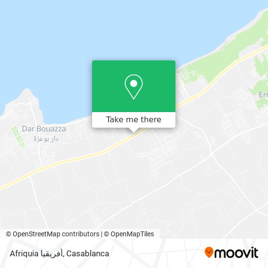 Afriquia أفريقيا map