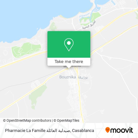 Pharmacie La Famille صيدلية العائلة map