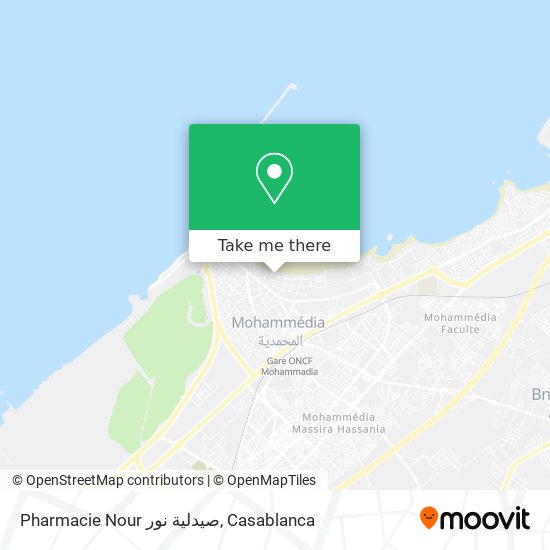 Pharmacie Nour صيدلية نور map