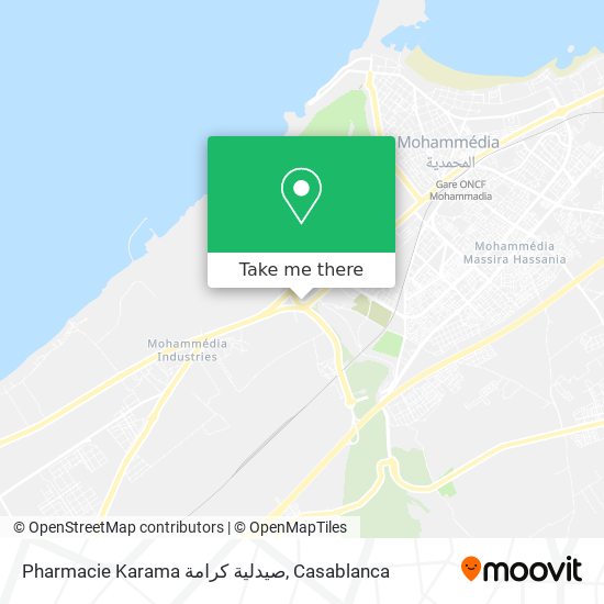 Pharmacie Karama صيدلية كرامة map
