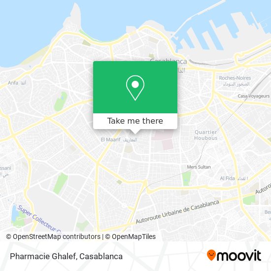 Pharmacie Ghalef map