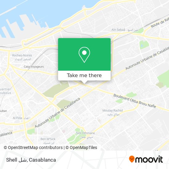 Shell شل map